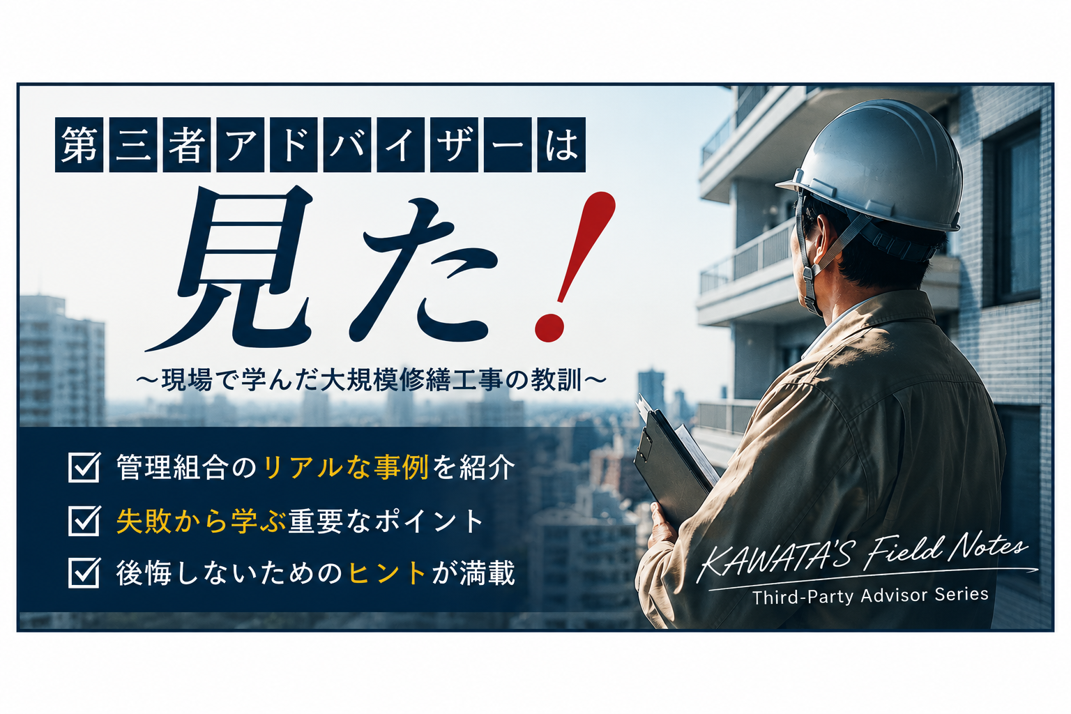 第三者アドバイザーは見たバナー